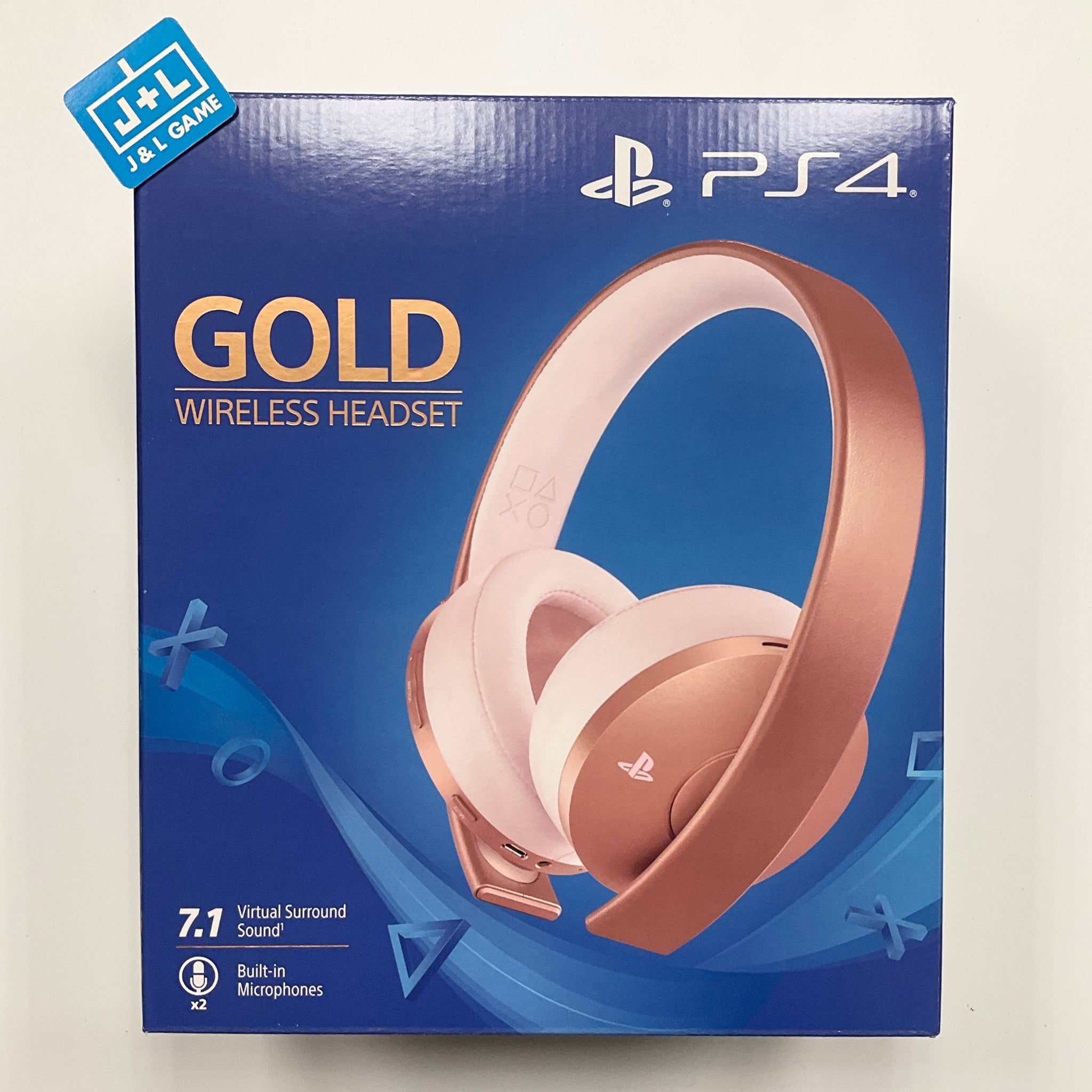 klei Noodlottig overschot PlayStation Gold Wireless Headset (Rose Gold) - (PS4) PlayStation 4 ( – J&L  Video Games New York City
