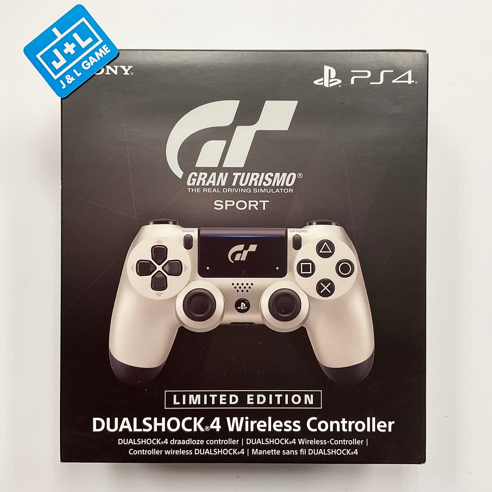 SONY PlayStation 4 DualShock Controller (Silver GT Sport) - – J&L Video Games New York City