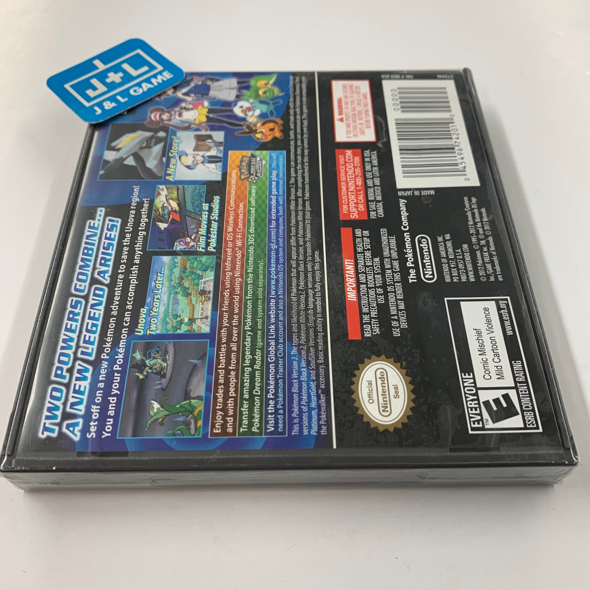 Pokemon Black Version 2 - Nintendo DS – J&L Video Games New York City