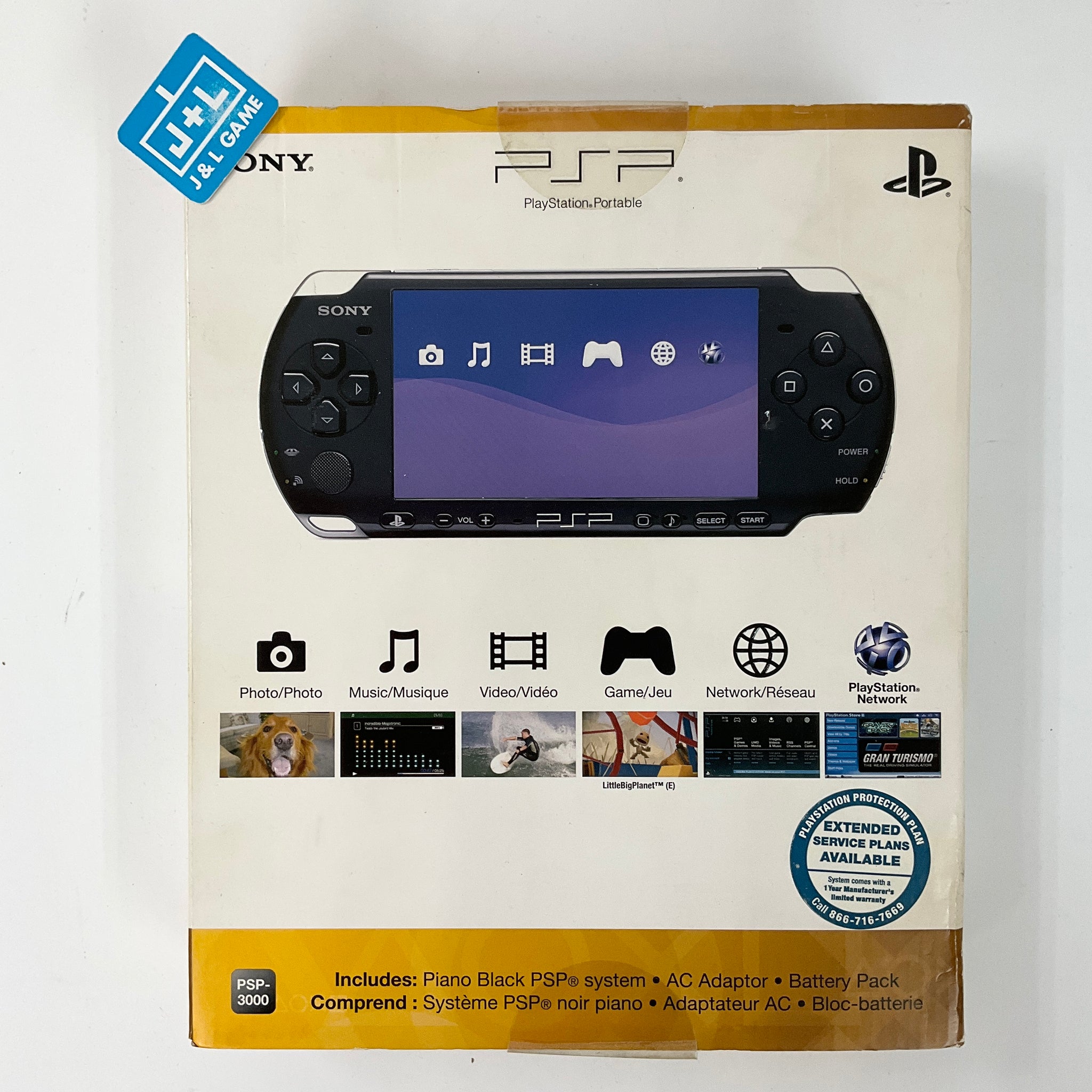 Sony PlayStation Portable 3000 (Piano - Sony PSP – J&L Video Games New City