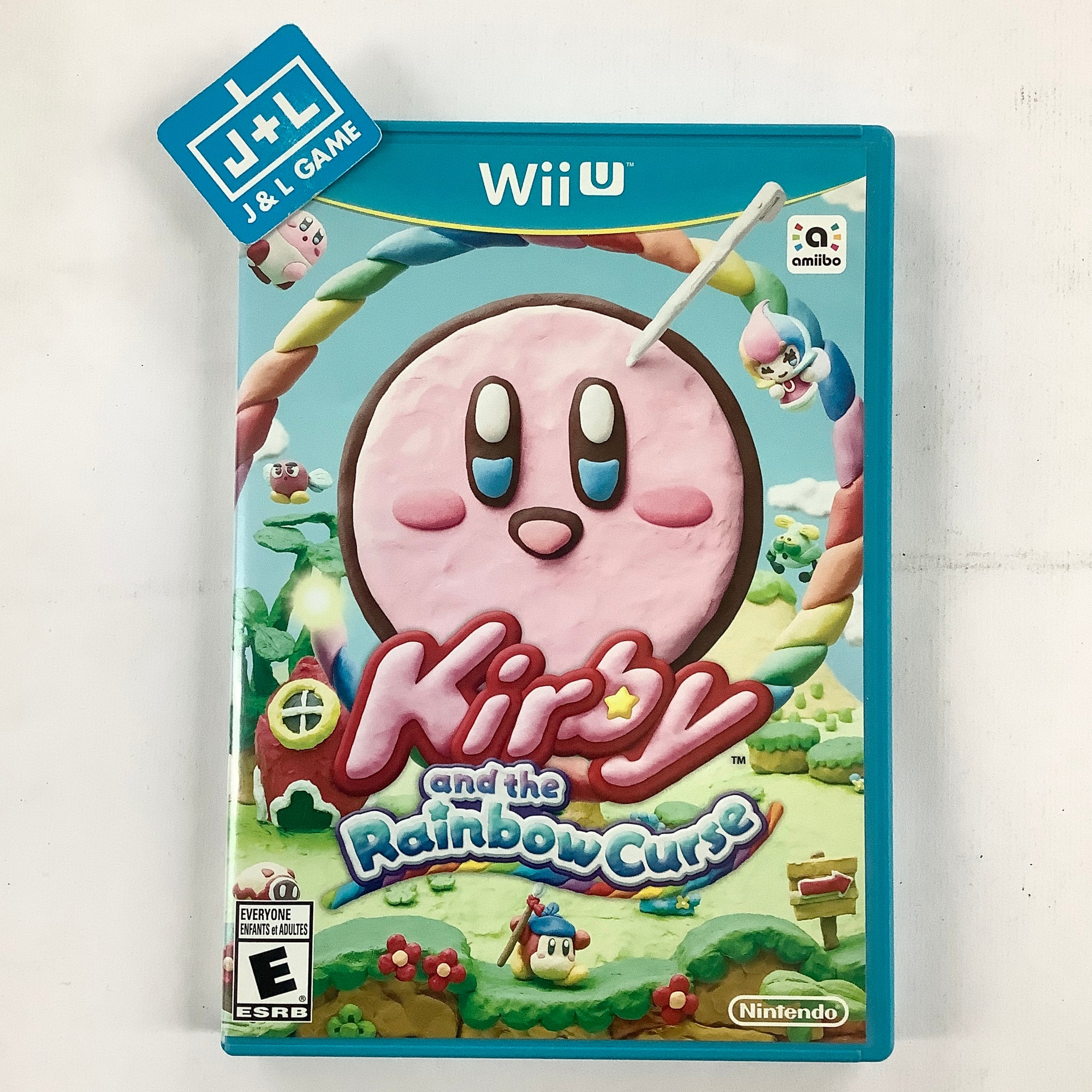 Kirby and the Rainbow Curse - Nintendo Wii U [Pre-Owned] – J&L Video Games  New York City