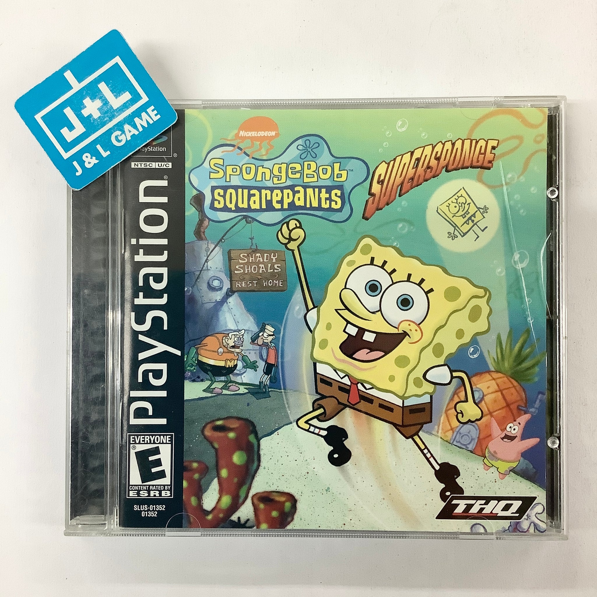 SpongeBob SquarePants: SuperSponge - (PS1) PlayStation 1 [Pre-Owned ...
