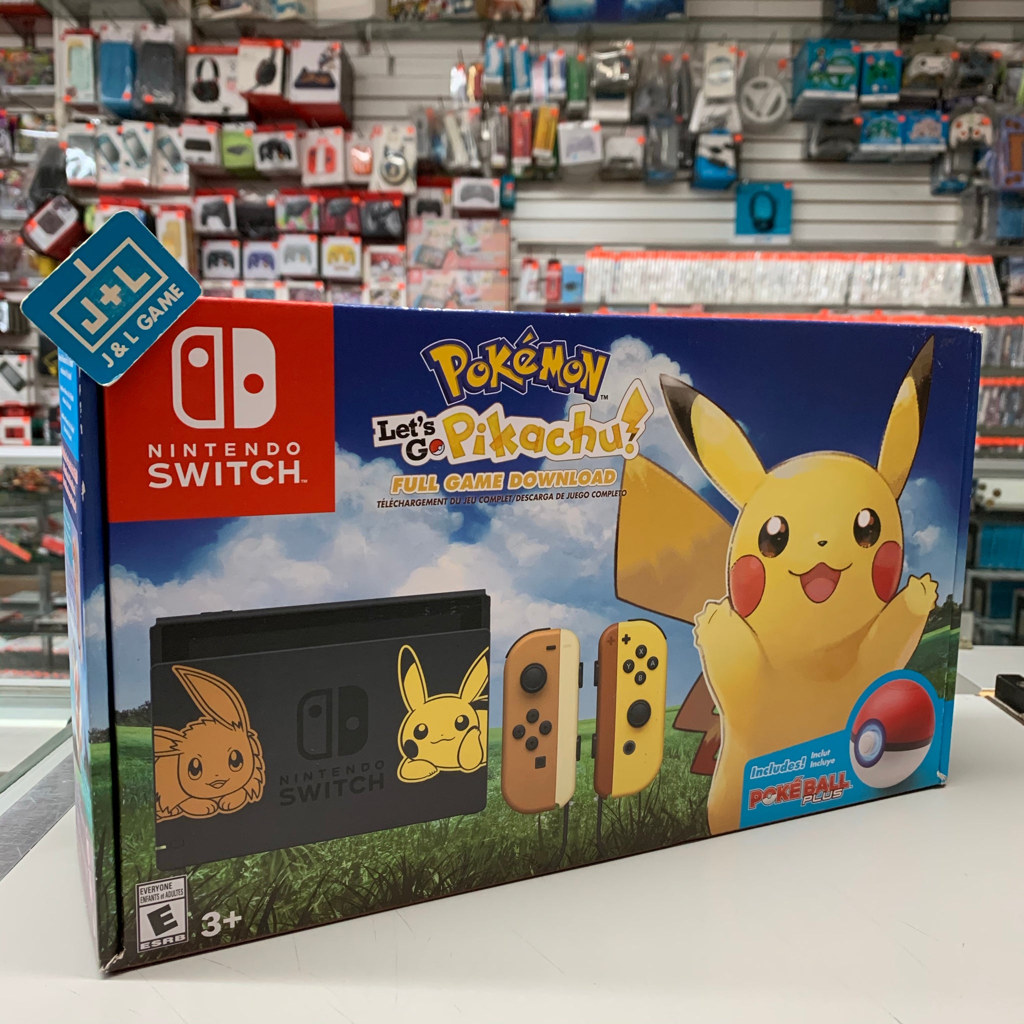 Pokemon Let S Go Pikachu Nintendo Switch Pikachu Eevee Console B J L Video Games New York City