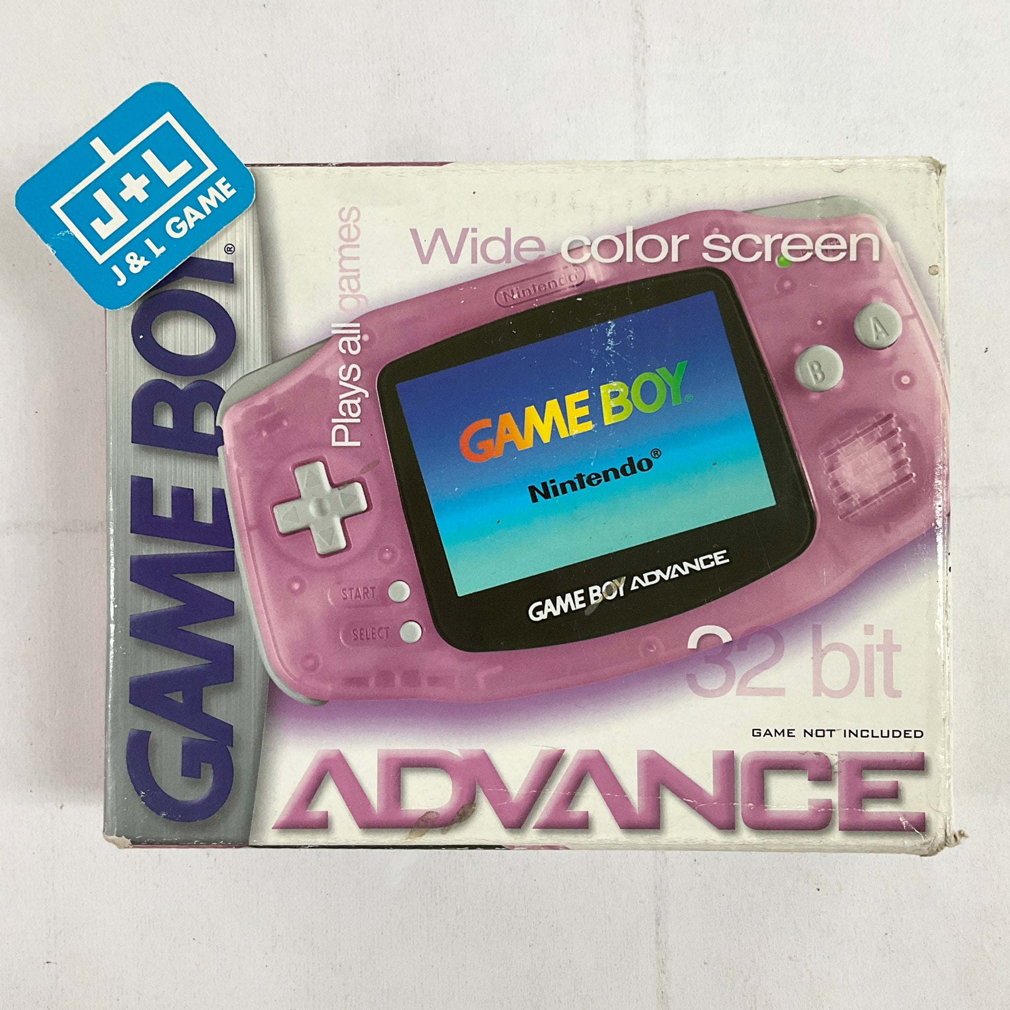 Nintendo Game Boy Advance Pink Gba Game Boy Advance Pre Owned