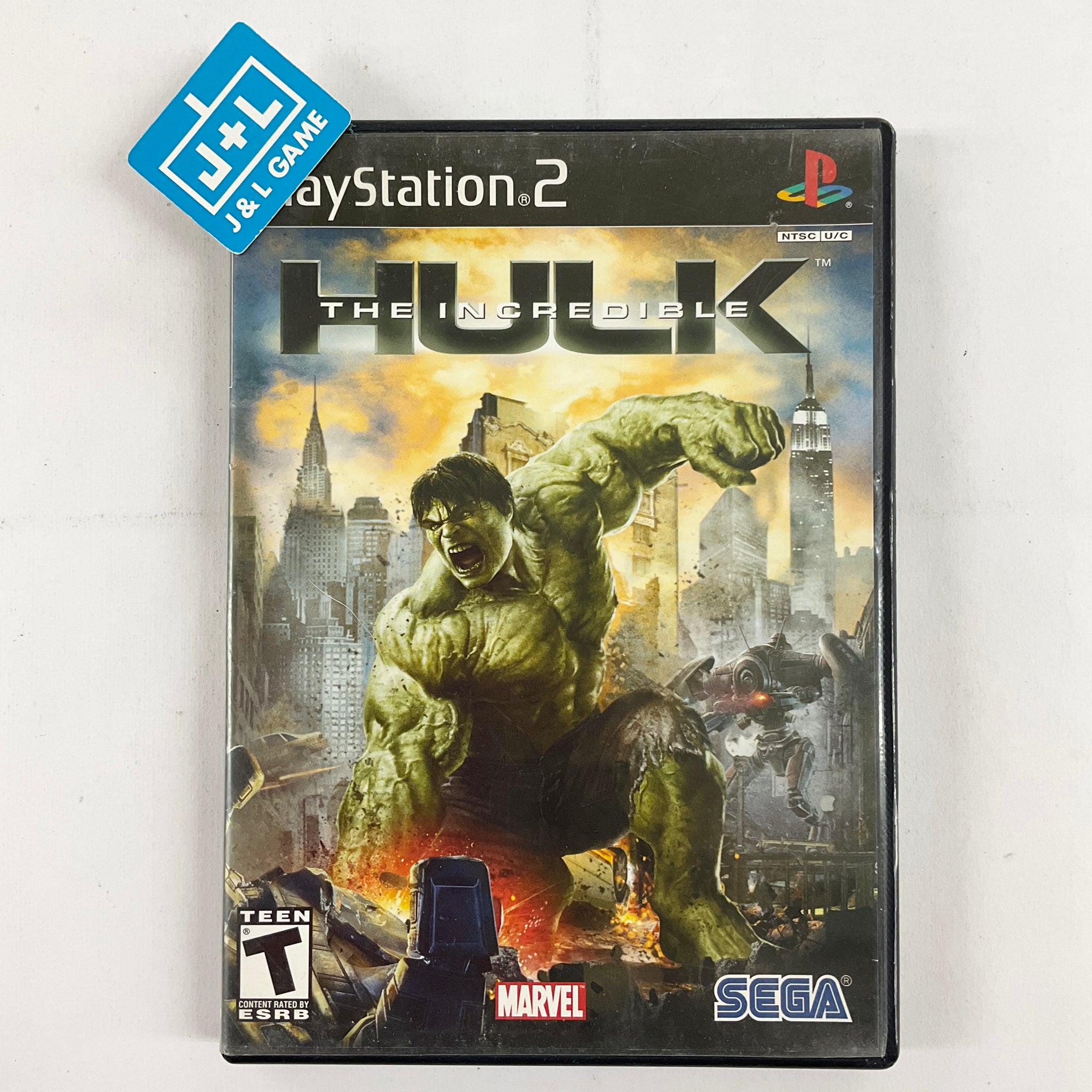 Tåget Vælg Kunstneriske The Incredible Hulk - (PS2) PlayStation 2 [Pre-Owned] – J&L Video Games New  York City
