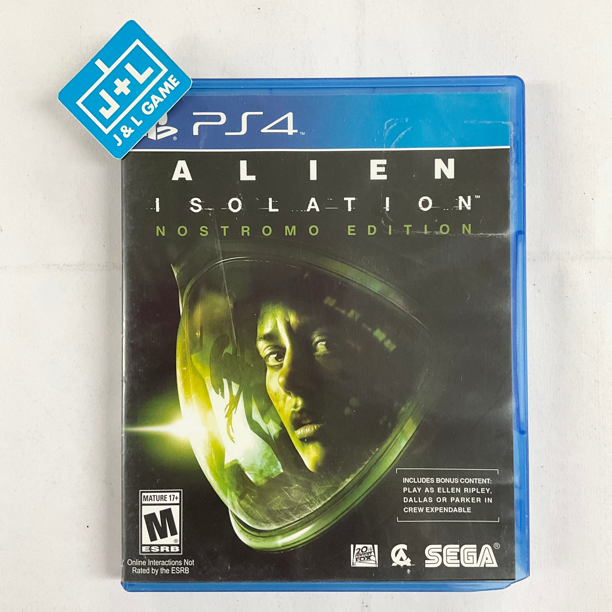 Alien: Isolation Edition - (PS4) [Pre-Owned] – J&L Video New York City