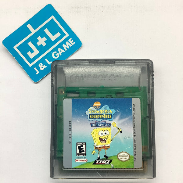 SpongeBob SquarePants: Legend of the Lost Spatula - (GBC) Game Boy Col ...