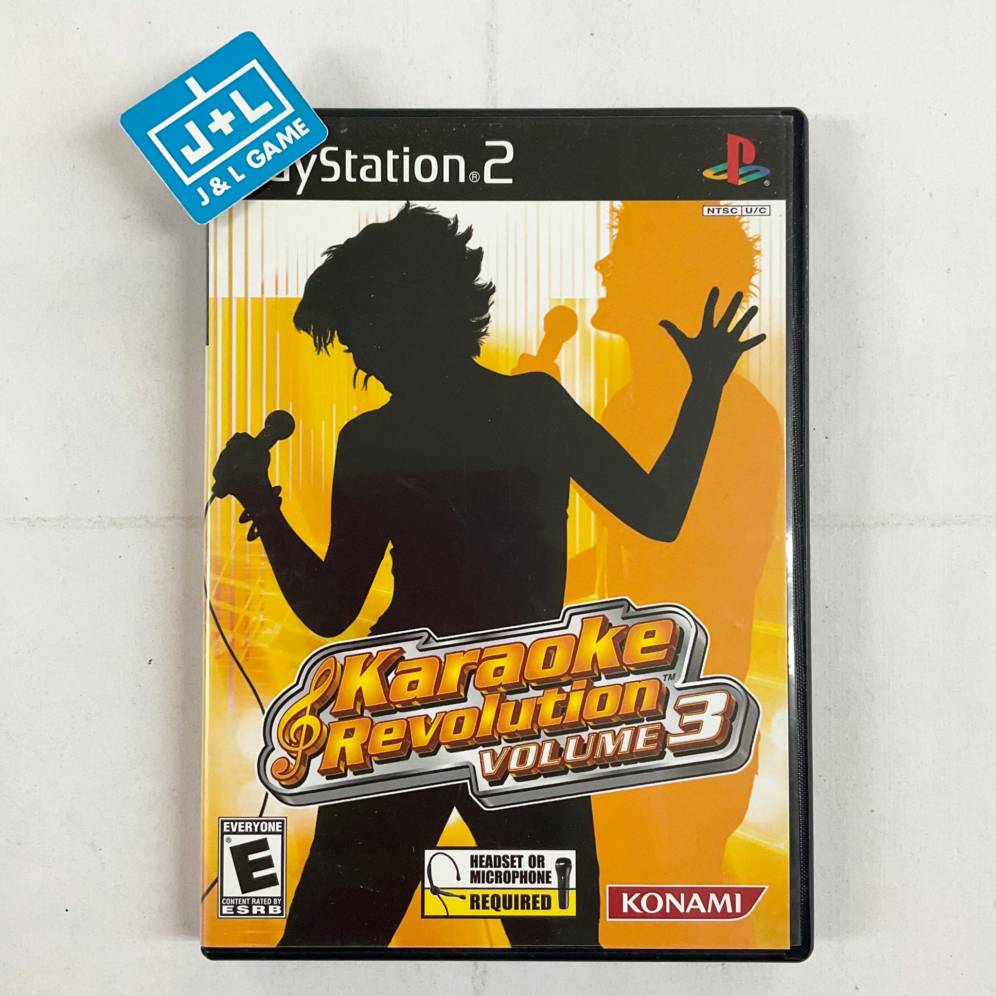 Karaoke Revolution Volume 3 - (PS2) PlayStation 2 – J&L Video Games New York City