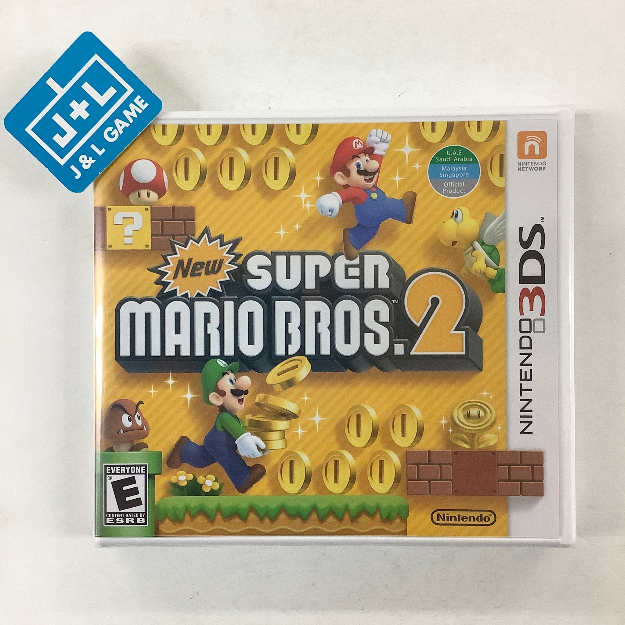 Lad os gøre det Tag fat T New Super Mario Bros. 2 - Nintendo 3DS (World Edition) – J&L Video Games New  York City