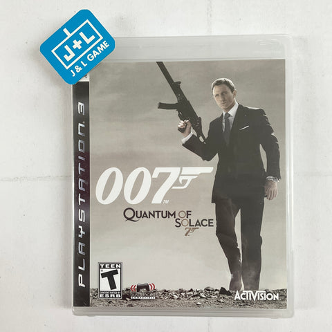 007 Quantum Of Solace - (PS3) Playstation 3 - Front Cover