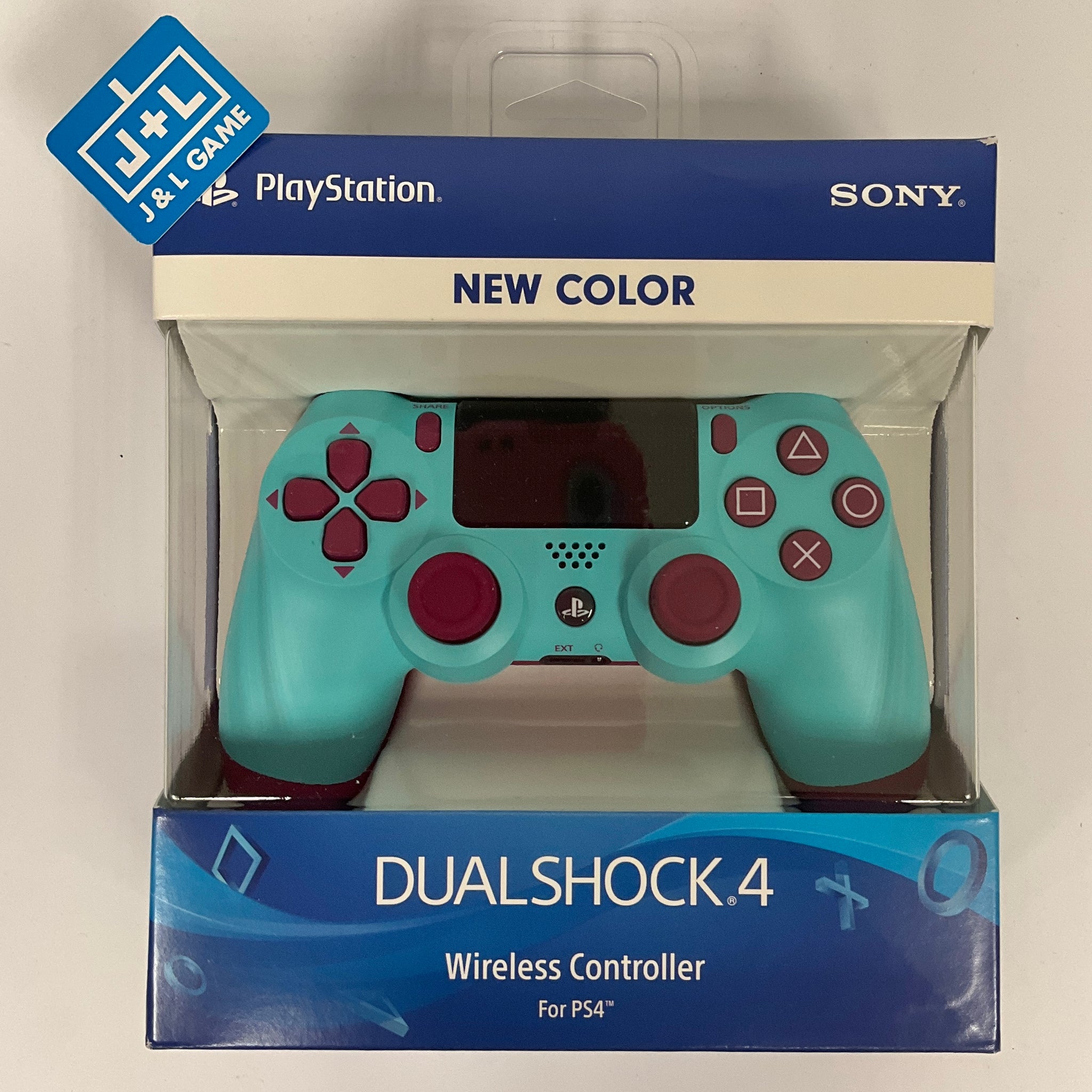 Toelating Handig dun SONY PlayStation 4 DualShock 4 Wireless Controller (Berry Blue) - (PS4 –  J&L Video Games New York City