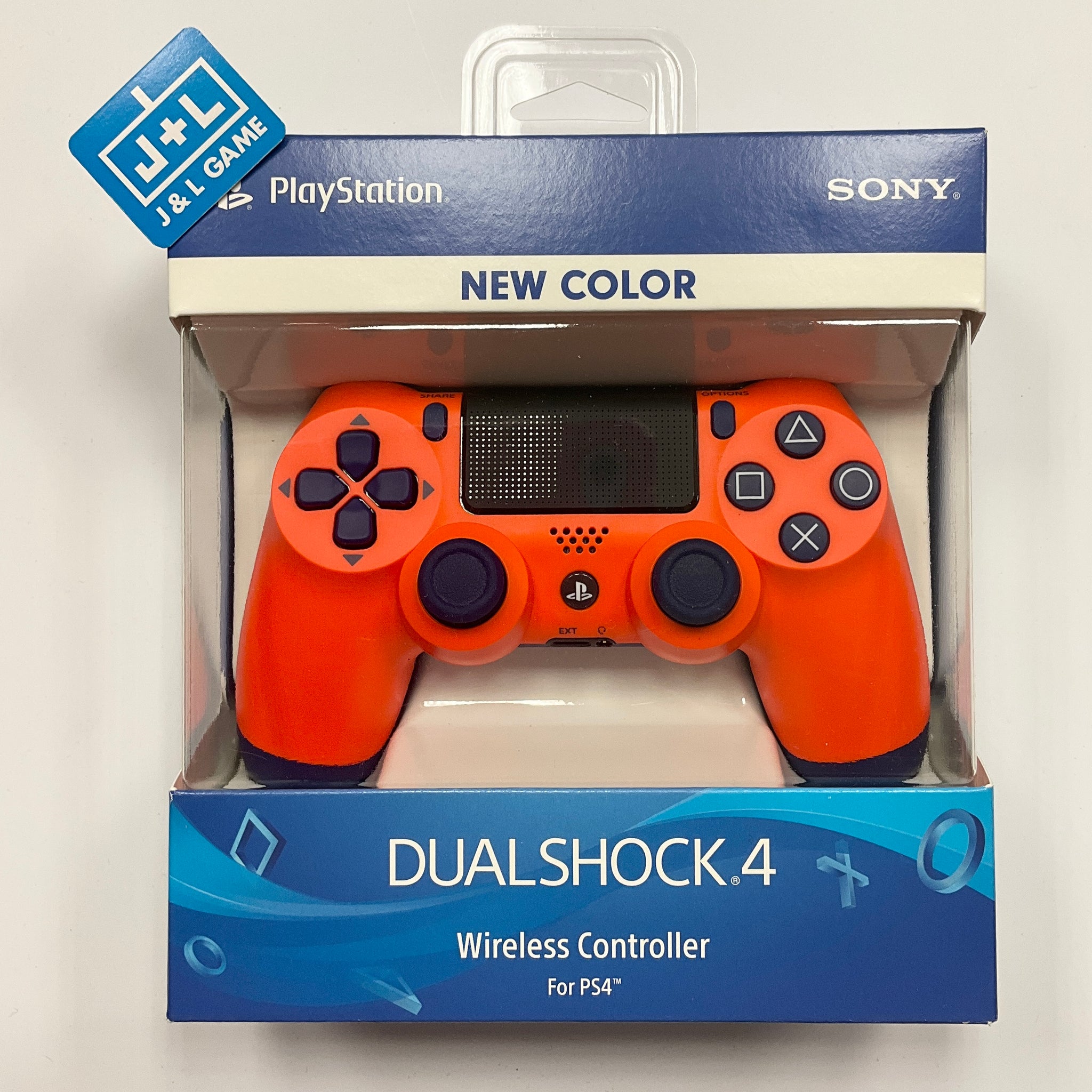 Scenario Wordt erger schuifelen SONY PlayStation 4 Dualshock 4 Wireless Controller (Sunset Orange) - ( –  J&L Video Games New York City