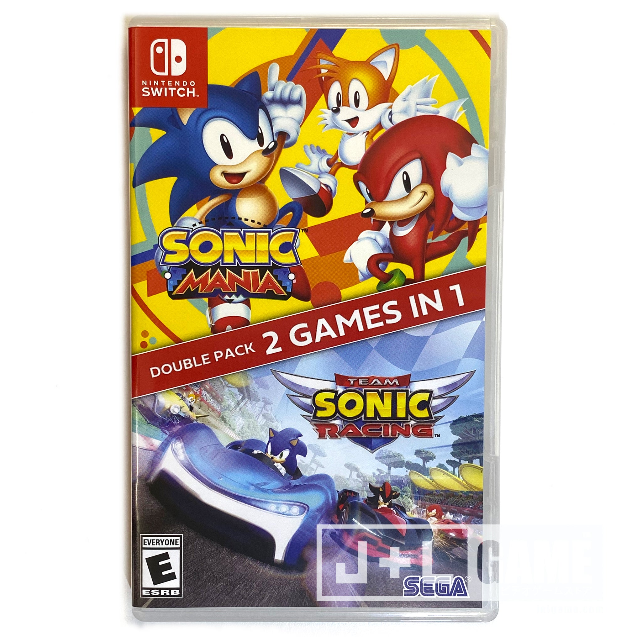 sonic mania plus team sonic racing double pack