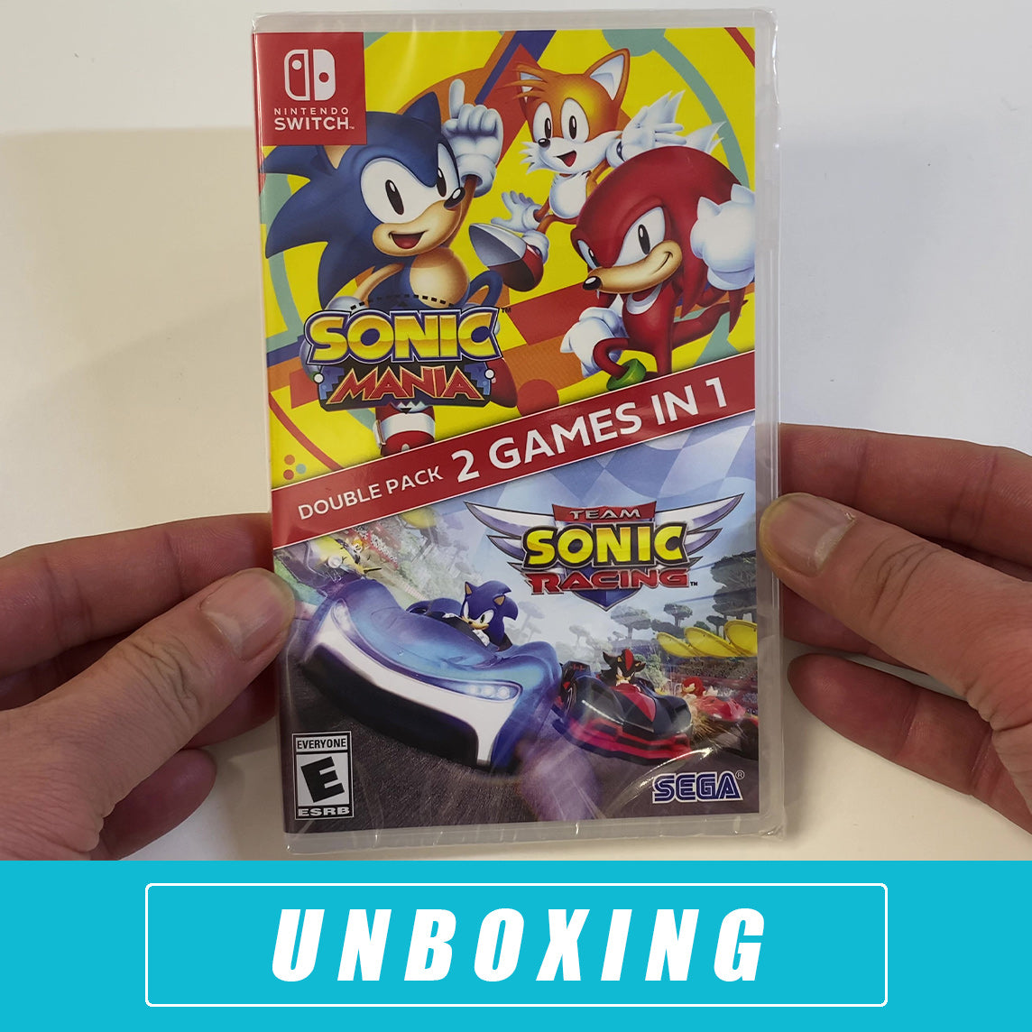 sonic mania plus team sonic racing double pack