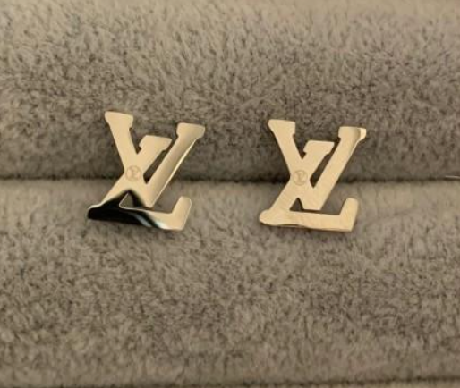 Louis Vuitton NIGO & Virgil Abloh Pyramidal LV Ear Stud Yellow