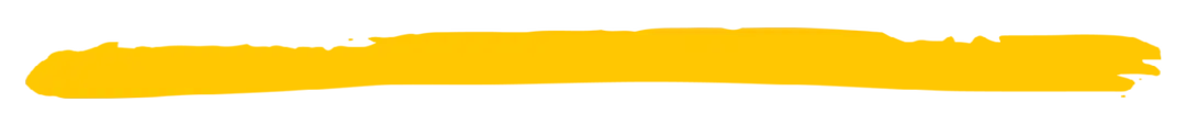 Yellow paint stroke used as a divider