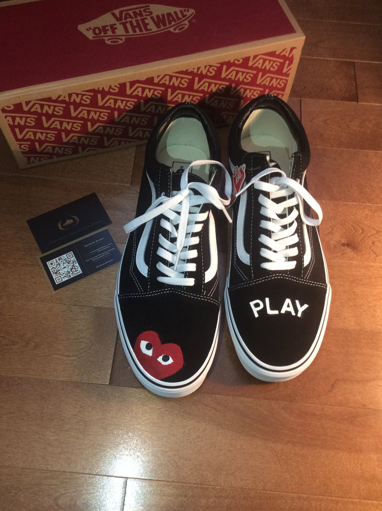 vans x cdg play