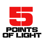 5 points of light icon