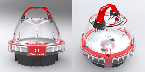 Mini linterna de camping impermeable Illumidome de STKR Concepts