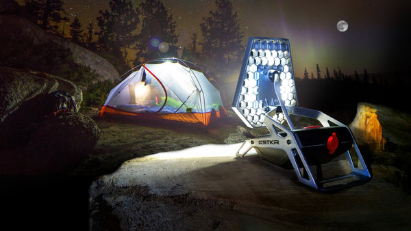 Luz de tarea móvil, iluminación para camping, luz LED para campamento de STKR Concepts