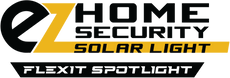 EZ Home Security Solar Spotlight logo