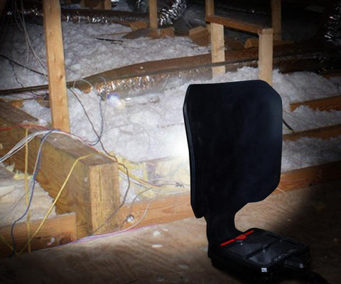 FLEXIT solar in an attic setting