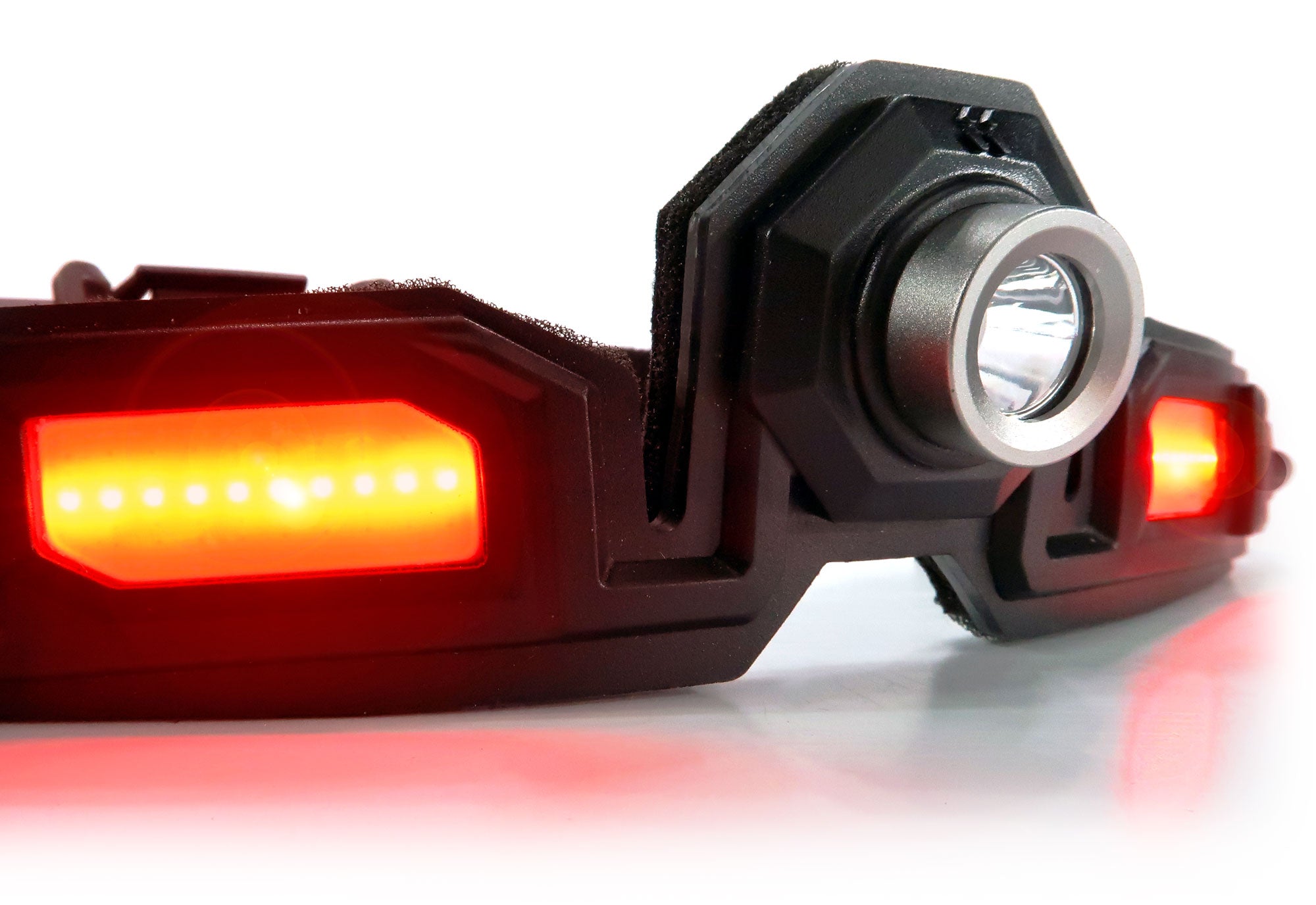 Flexit Headlamp Pro propose des LED de vision nocturne rouge