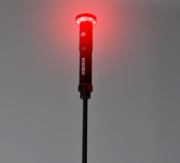 Red Light Mode to preserve night vision | FLi Telescoping Light by STKR Concepts