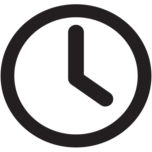runtime icon - clock face