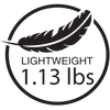 Lightweight Feather Icon 1.88 lbs