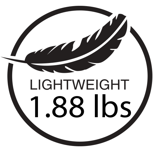 Lightweight Feather Icon 1.88 lbs