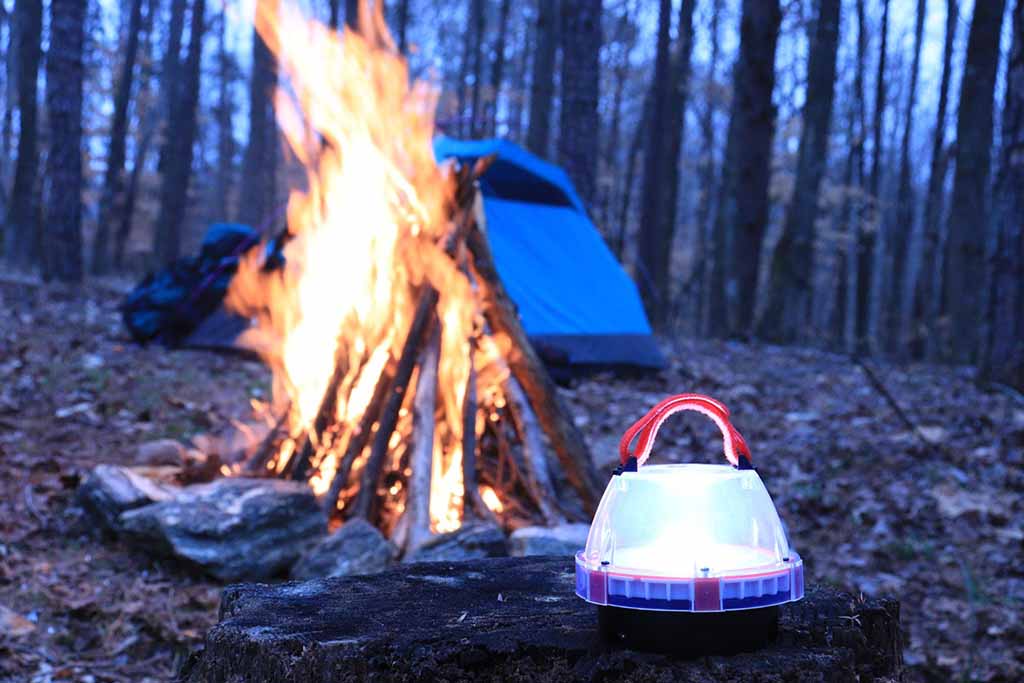 Three Ways To Light A Tent Scene On a Low Budget