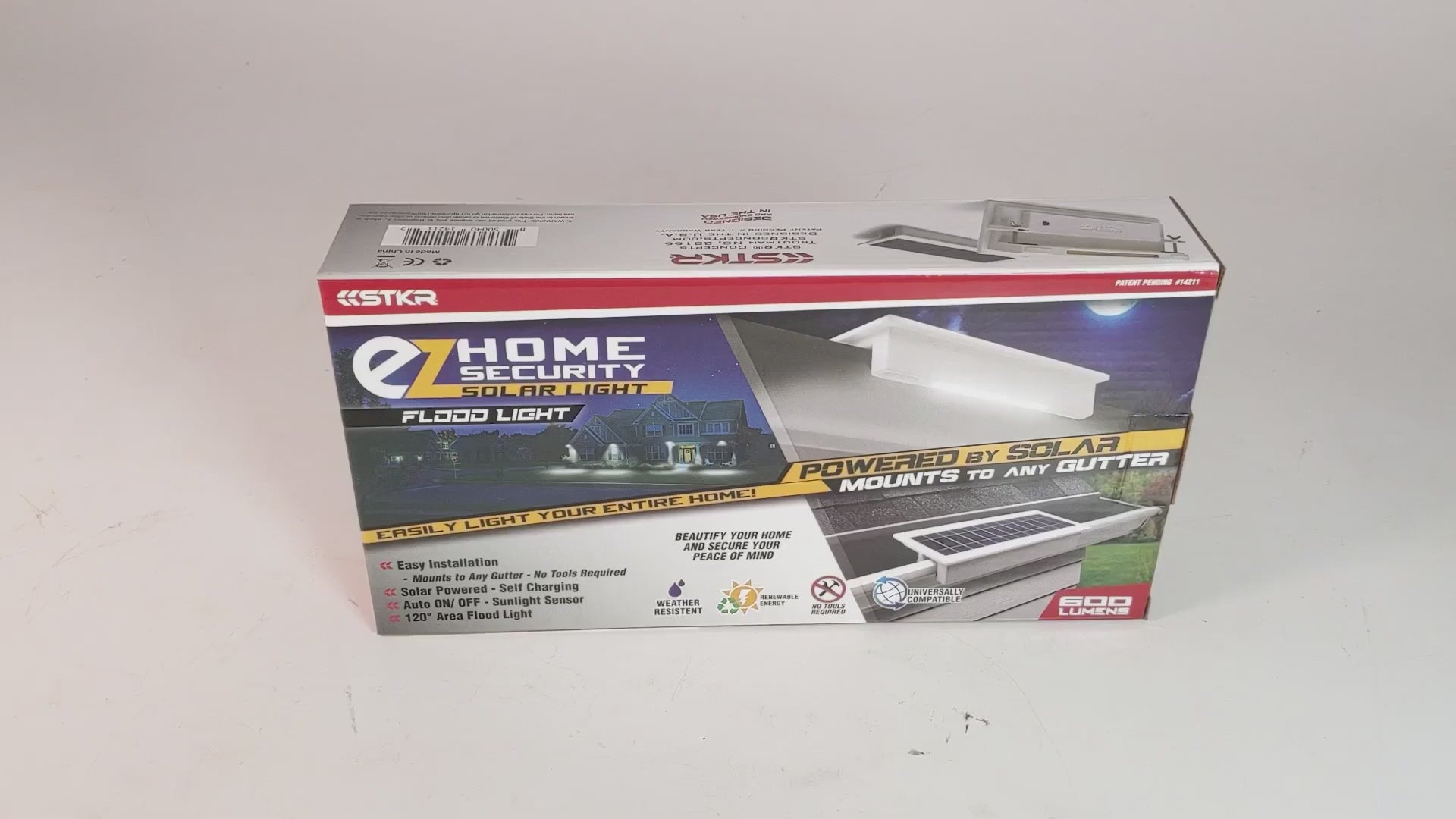 EZ HOME SECURITY FLOODLIGHT UNBOXING