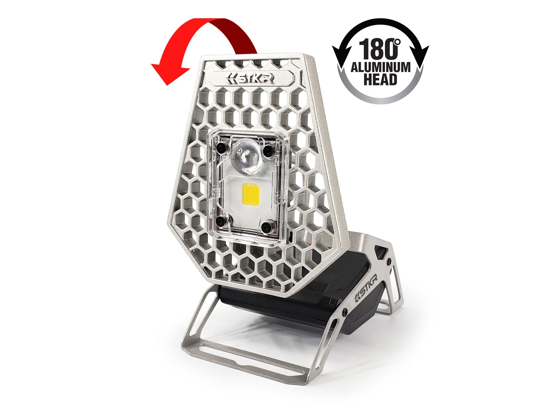 STKR Concepts Mobile Task Light à 180 degrés Head en aluminium