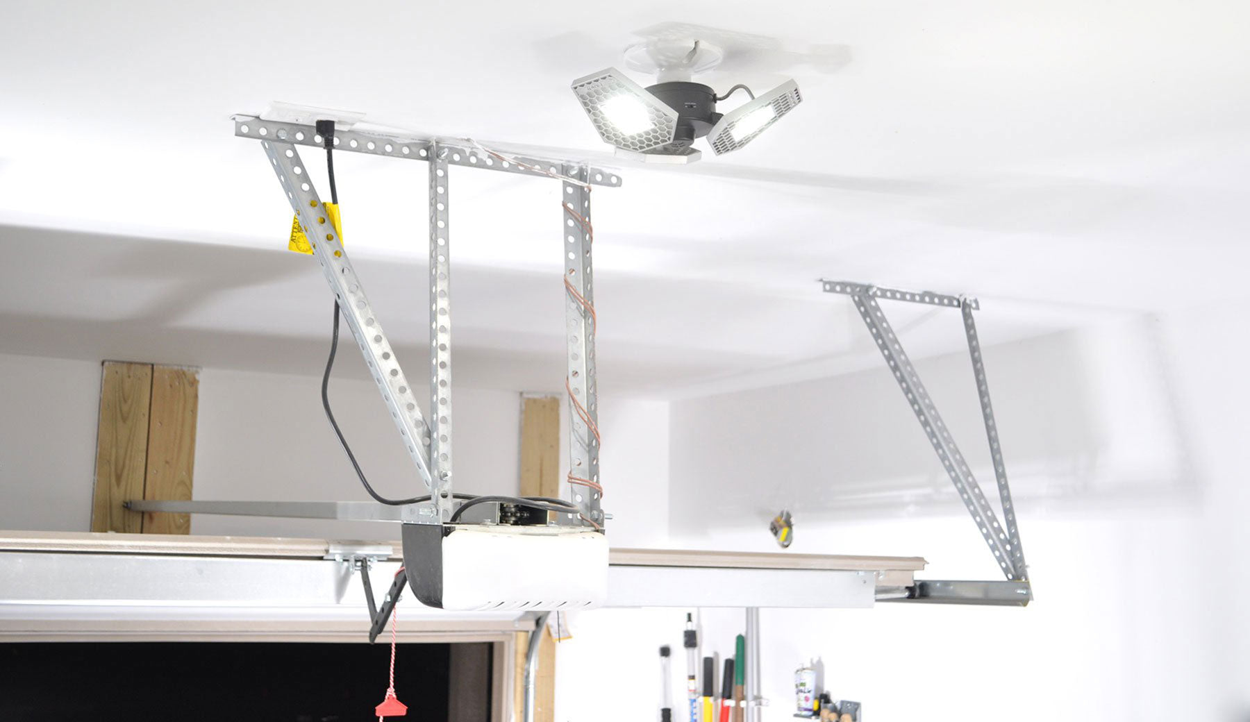 STKR - TRiLIGHT - Motion Activated Garage Ceiling Light by STKR