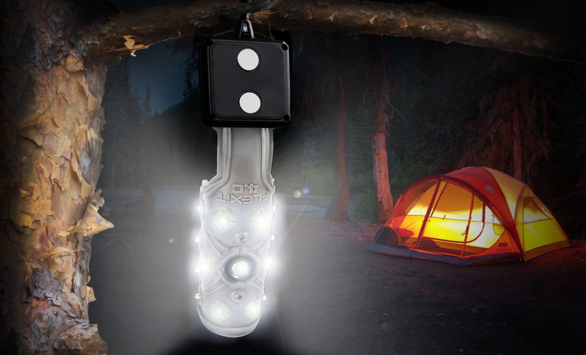 STKR Concepts - FLEXiT 4,0 Flessibile Flashlight usato per Camping | striker