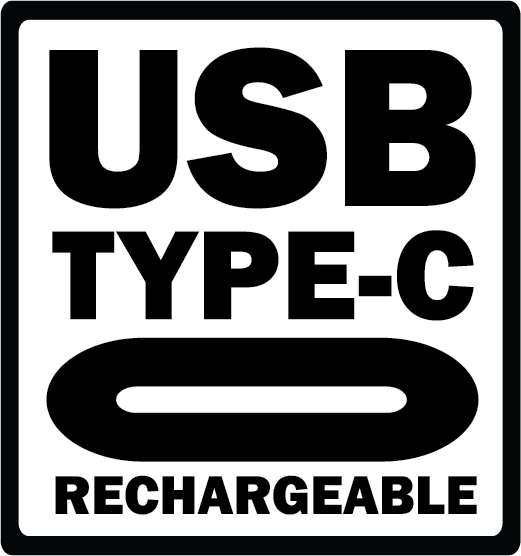 USB type c rechargeable