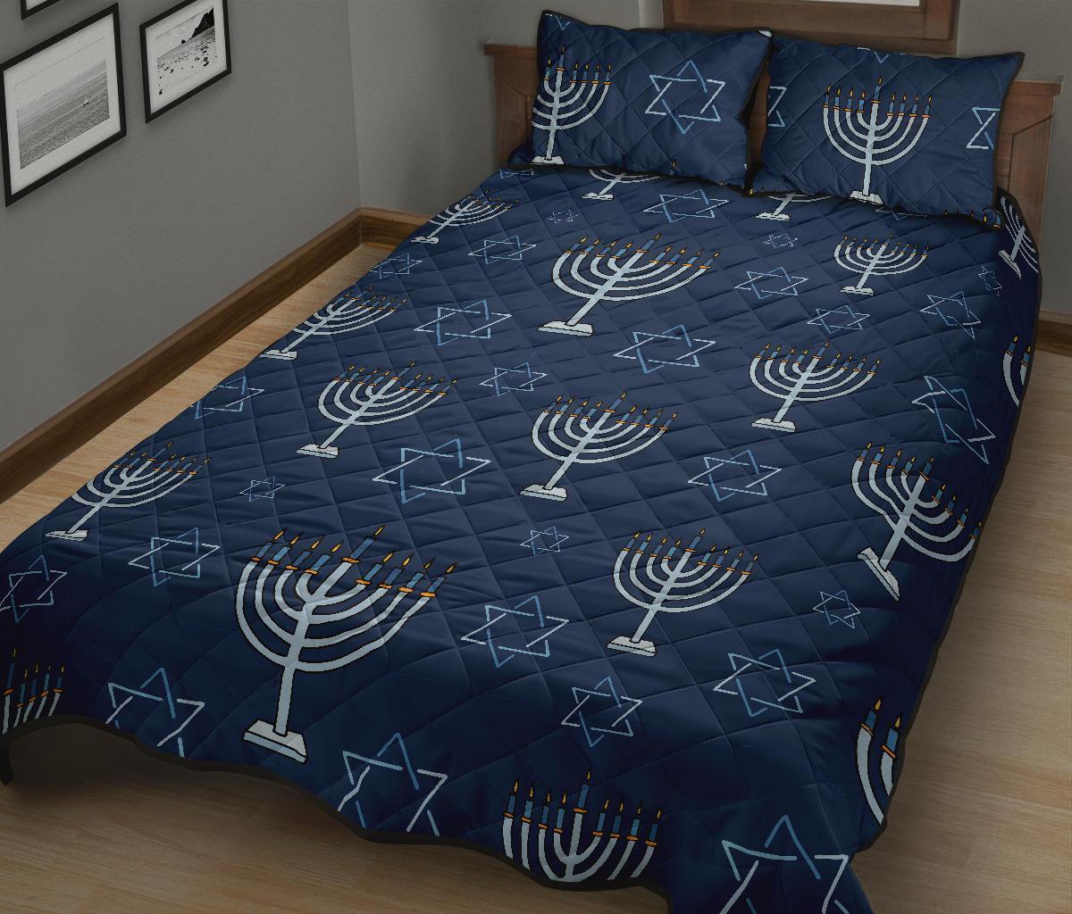 hanukkah bed sheets