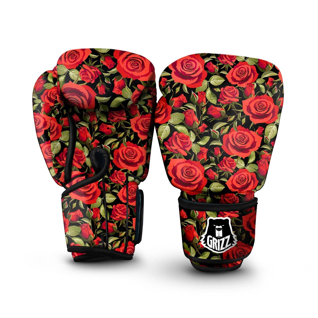 floral boxing gloves