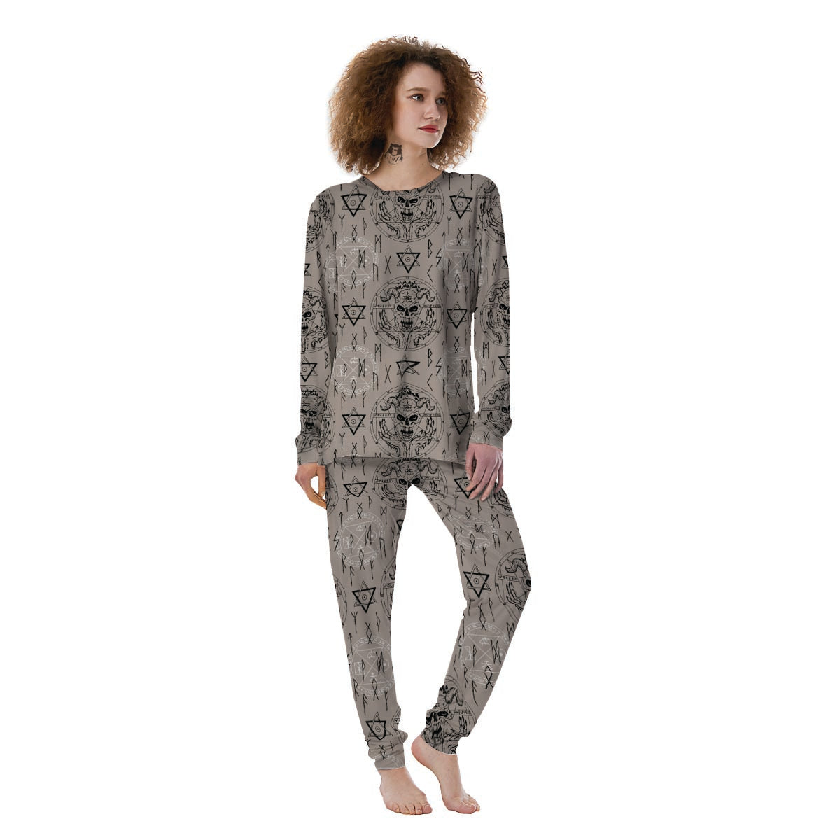 Satanic Devil Gothic Witch Women's Pajamas – Grizzshopping