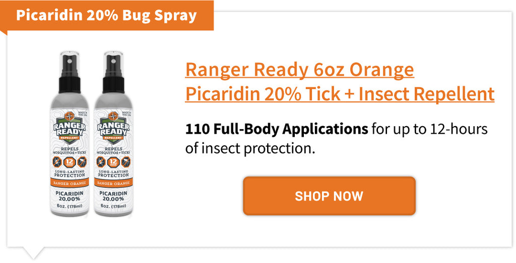 Orange-Scented Bug Spray with Picaridin 20% Repellent