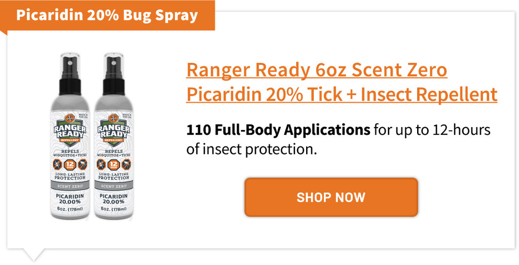 Picaridin vs DEET For Repelling Ticks  SAFE Alternative To DEET – Ranger  Ready Repellents®