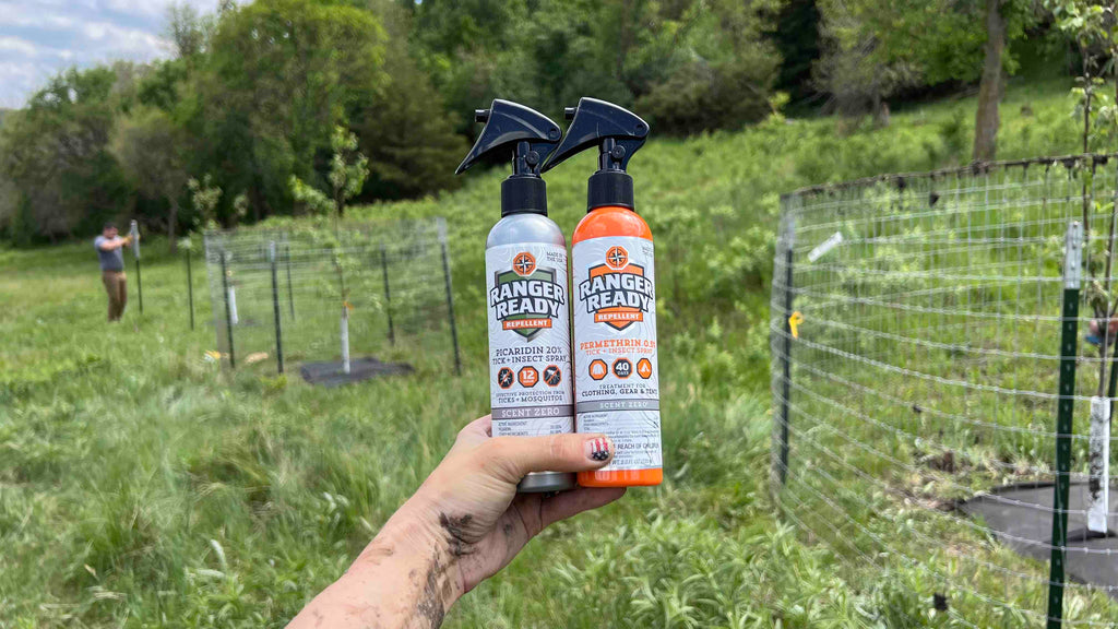 Ranger Ready Insect Repellent in the Garden