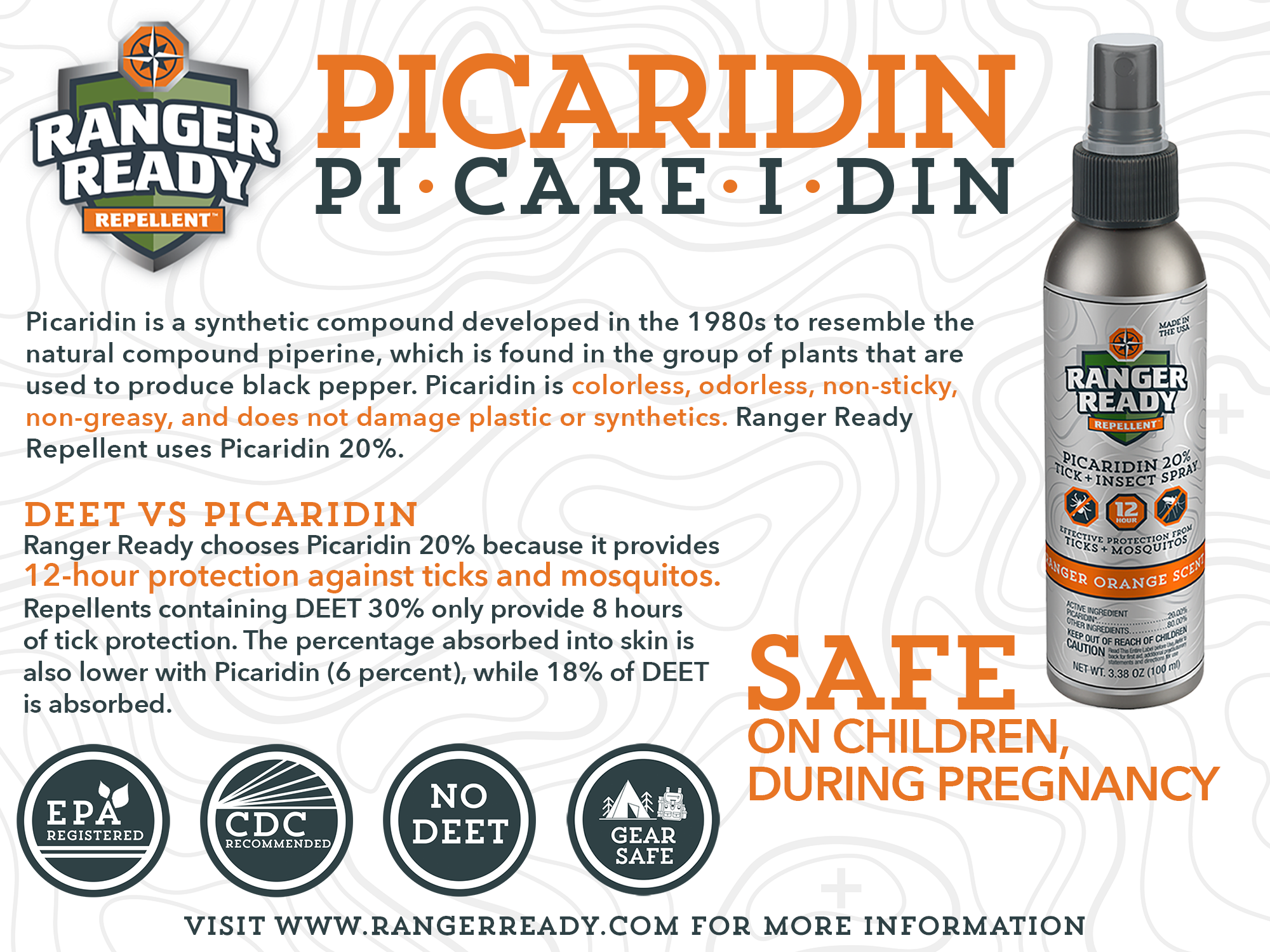 What is Picaridin - ranger ready insect repellent