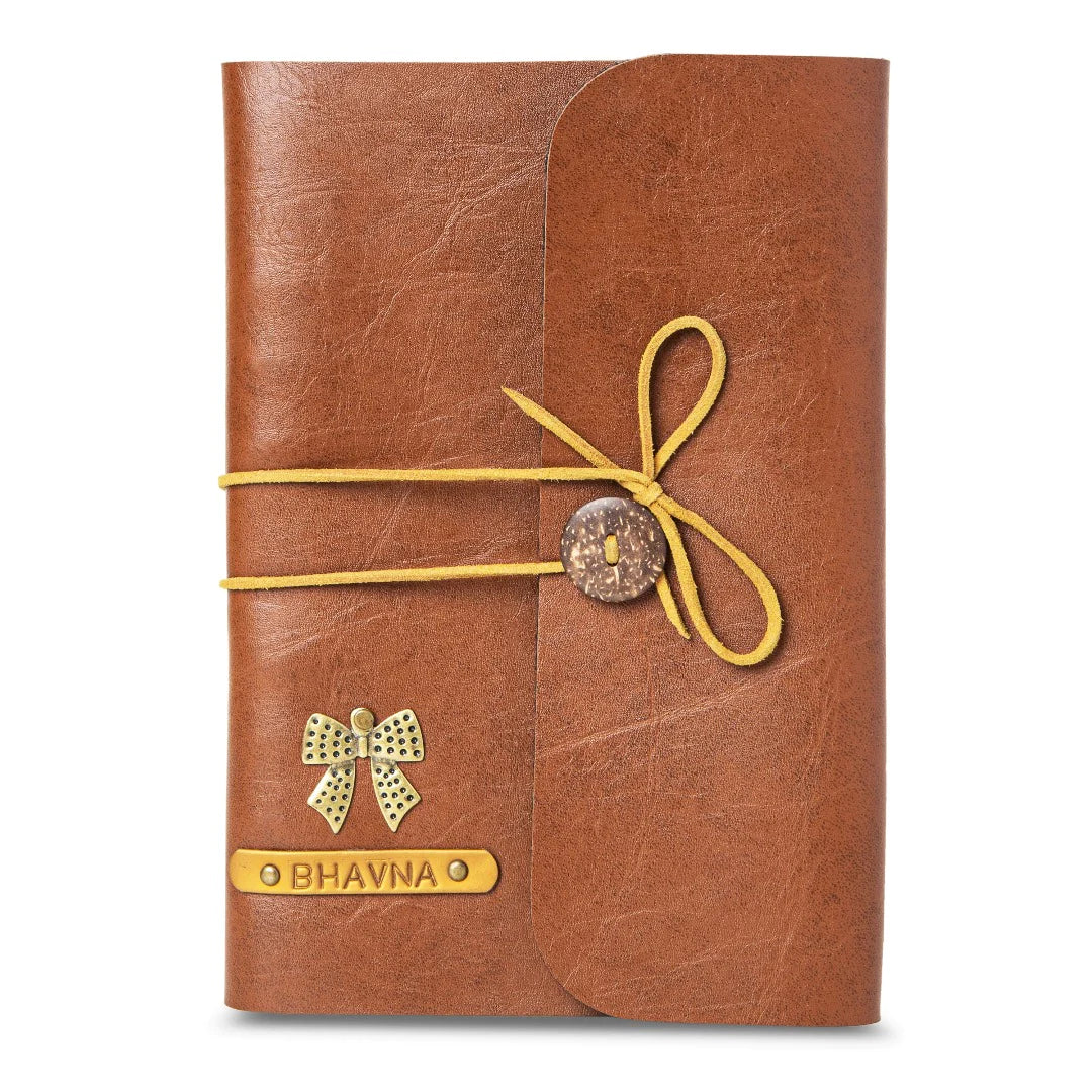 Personalised Diary With Thread