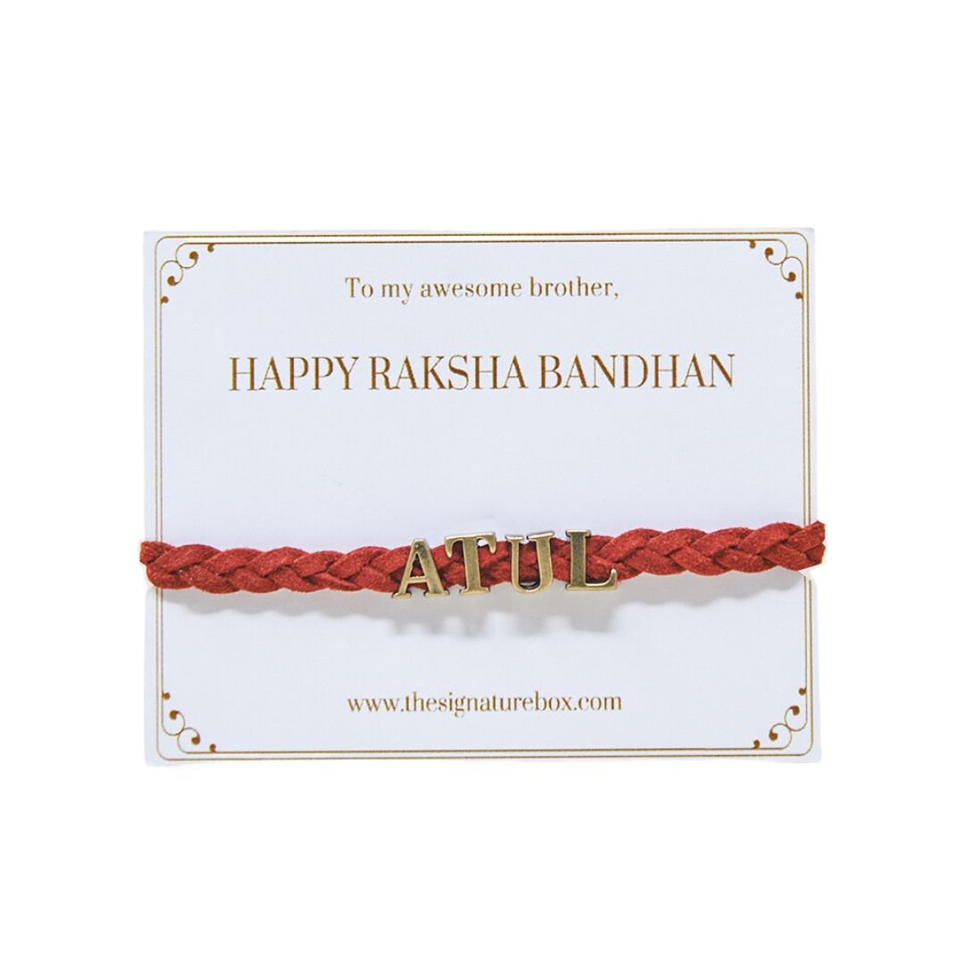 Personalised Rakhi With Name