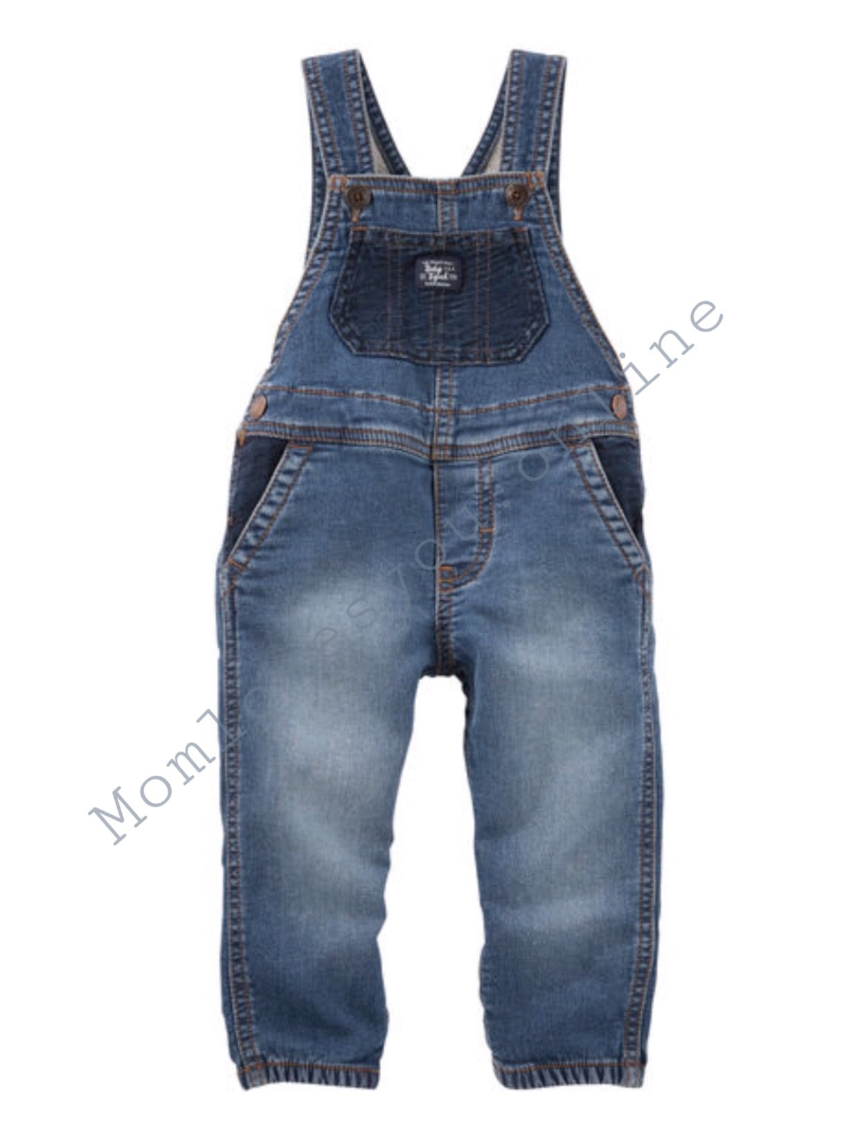 denim baby overalls