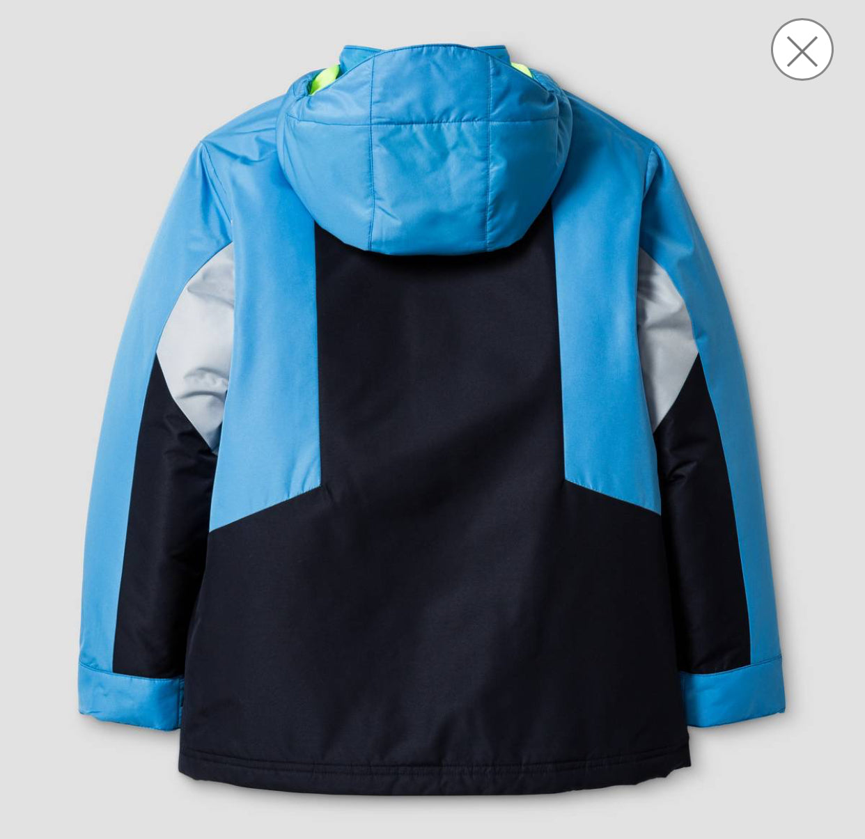 champion jacket kids blue