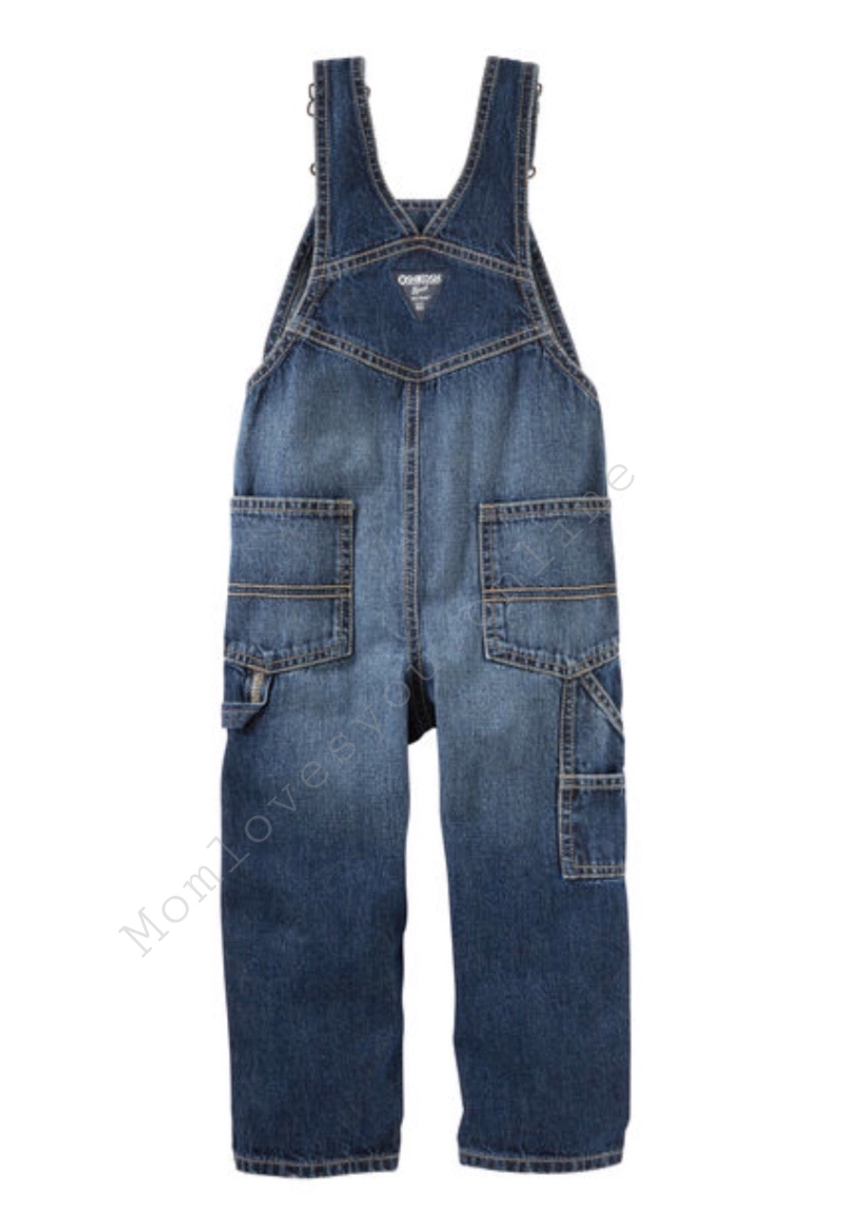 2t denim overalls