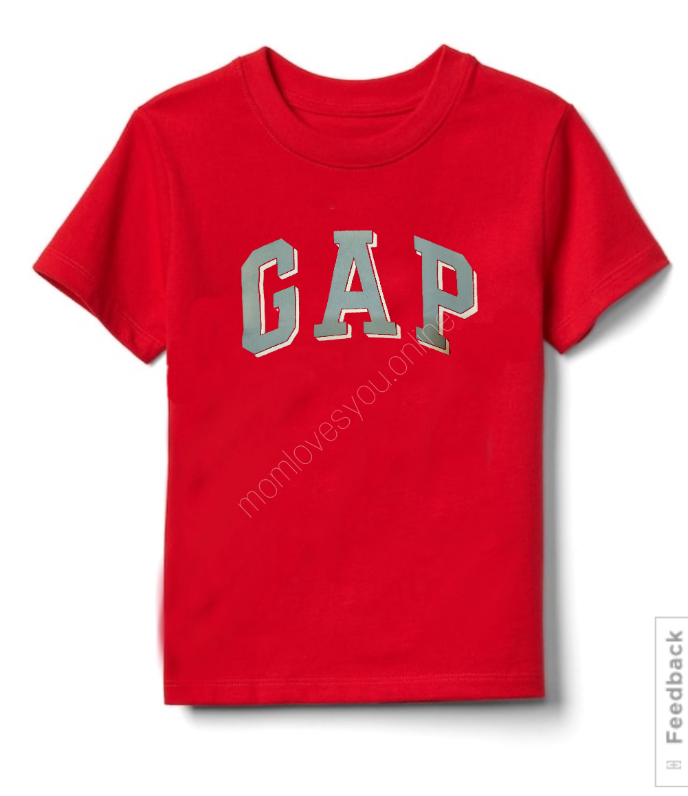 gap logo tee